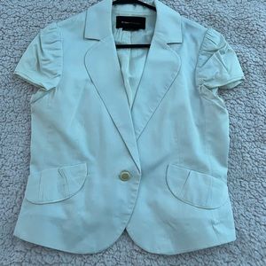 BCBG MaxAzria short sleeve suit jacket
